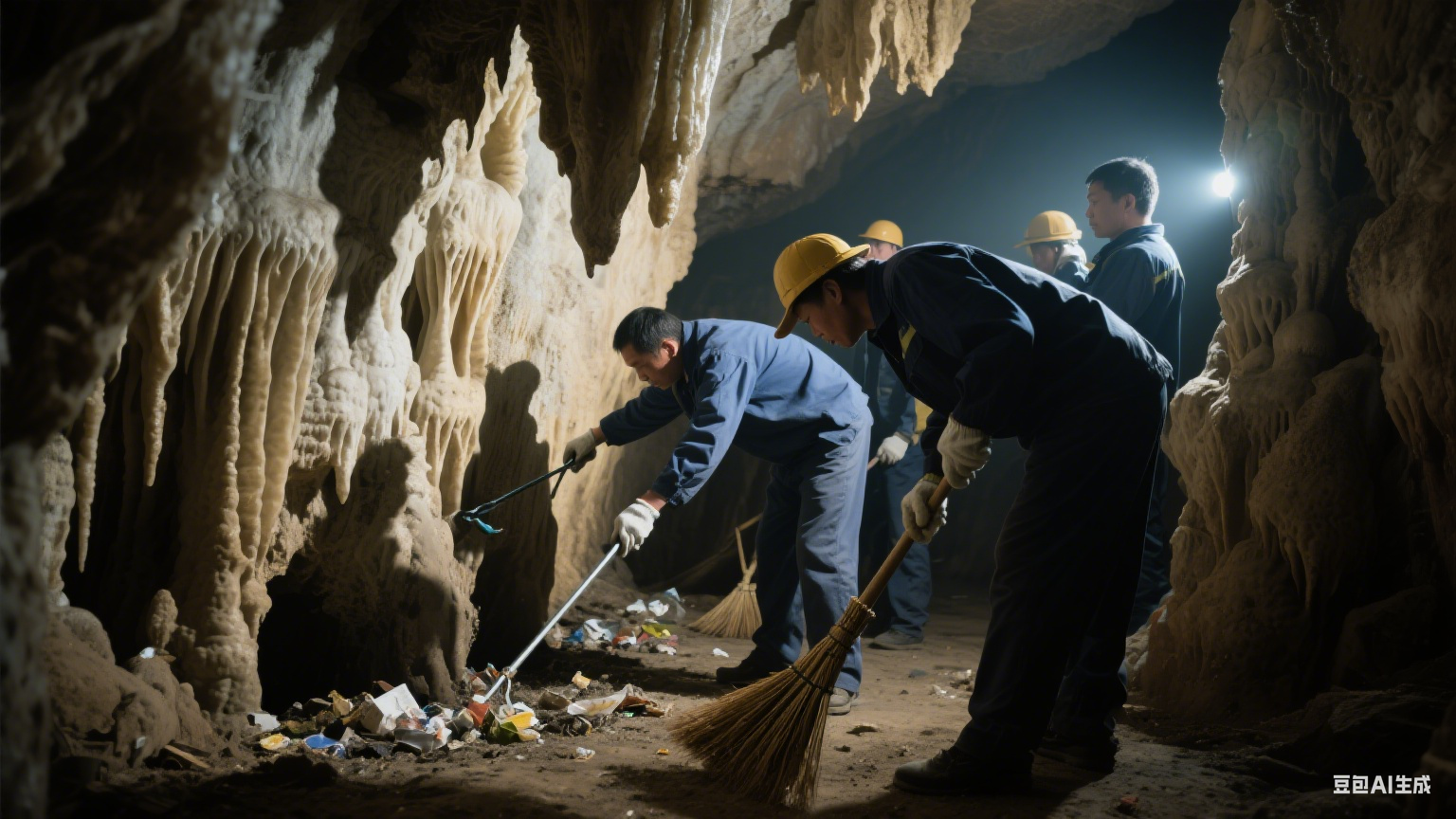 张家界溶洞垃圾清理工作取得阶段性成果
