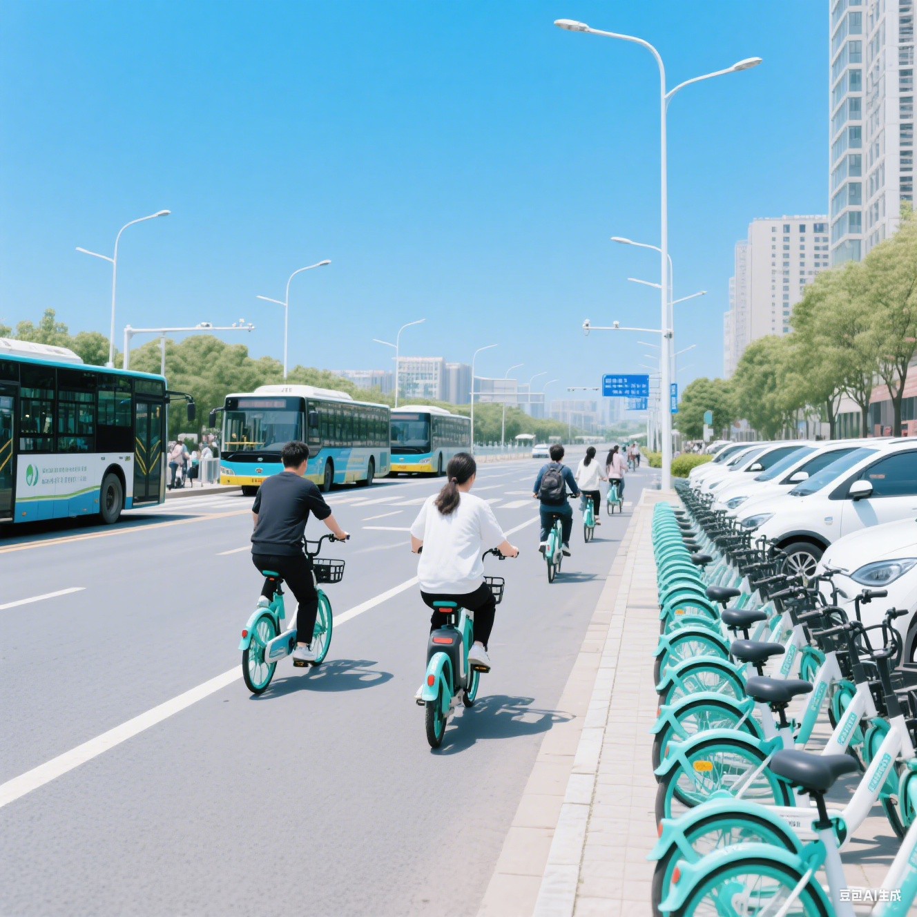城市绿色出行升级,共享交通工具成主流