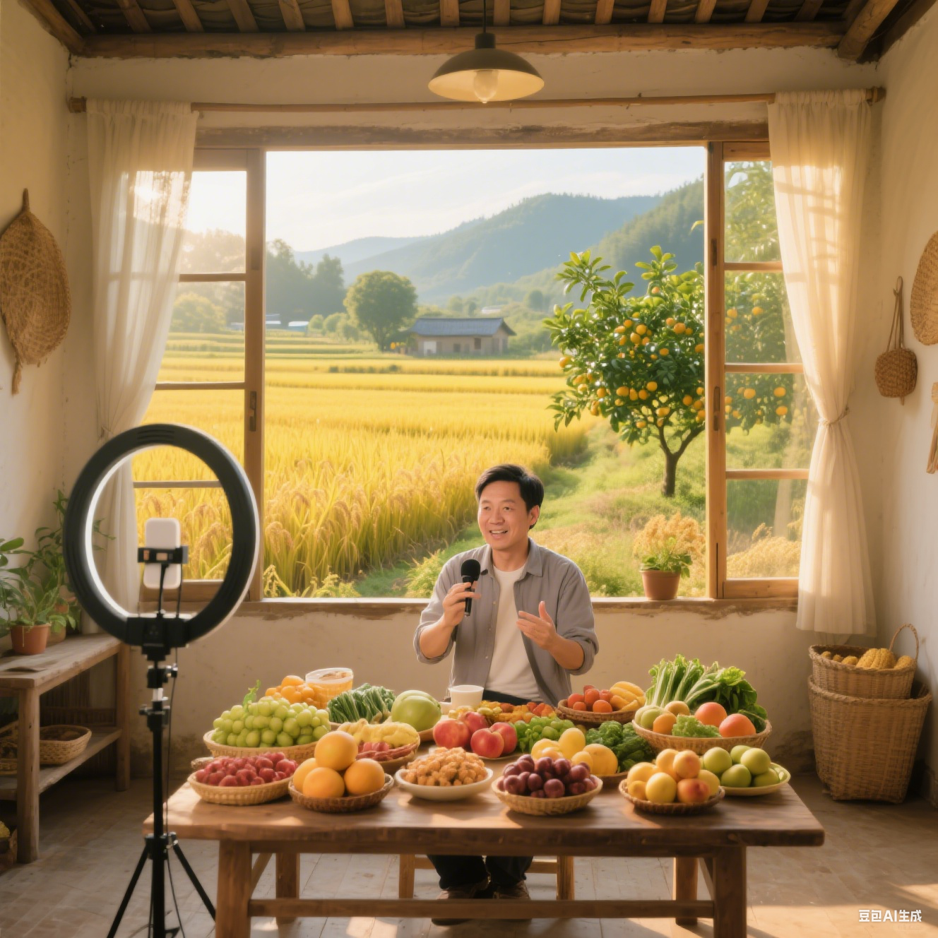 电商直播助力乡村振兴，农产品畅销全国