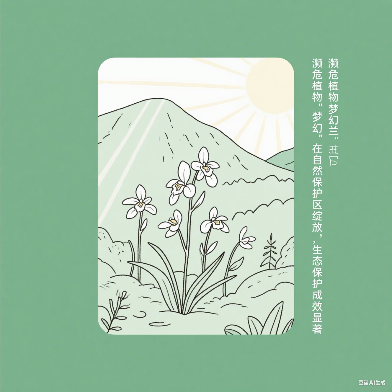 濒危植物 “梦幻兰” 在自然保护区绽放，生态保护成效显著