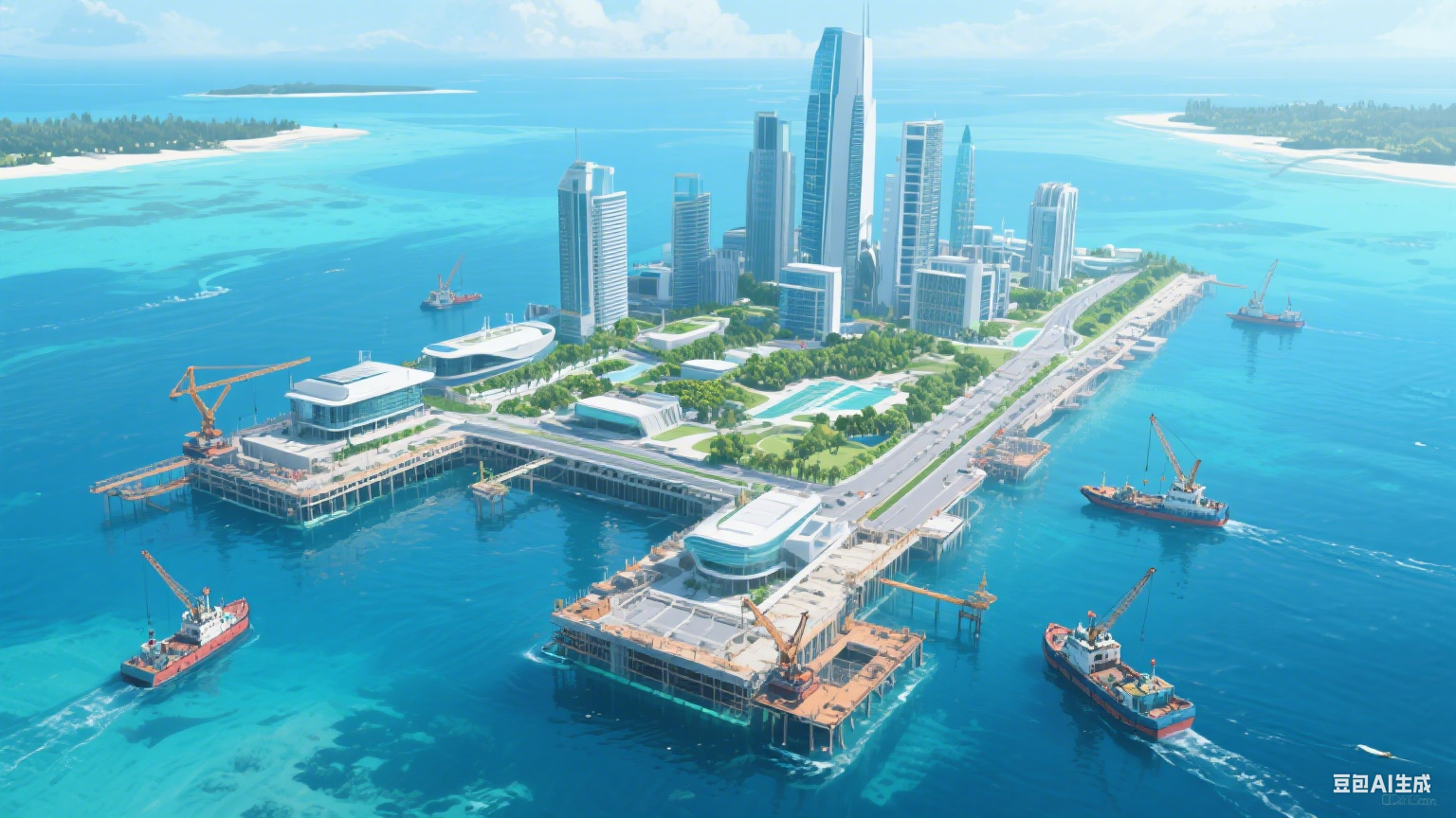 全球首座"漂浮城市"试点项目在马尔代夫启动