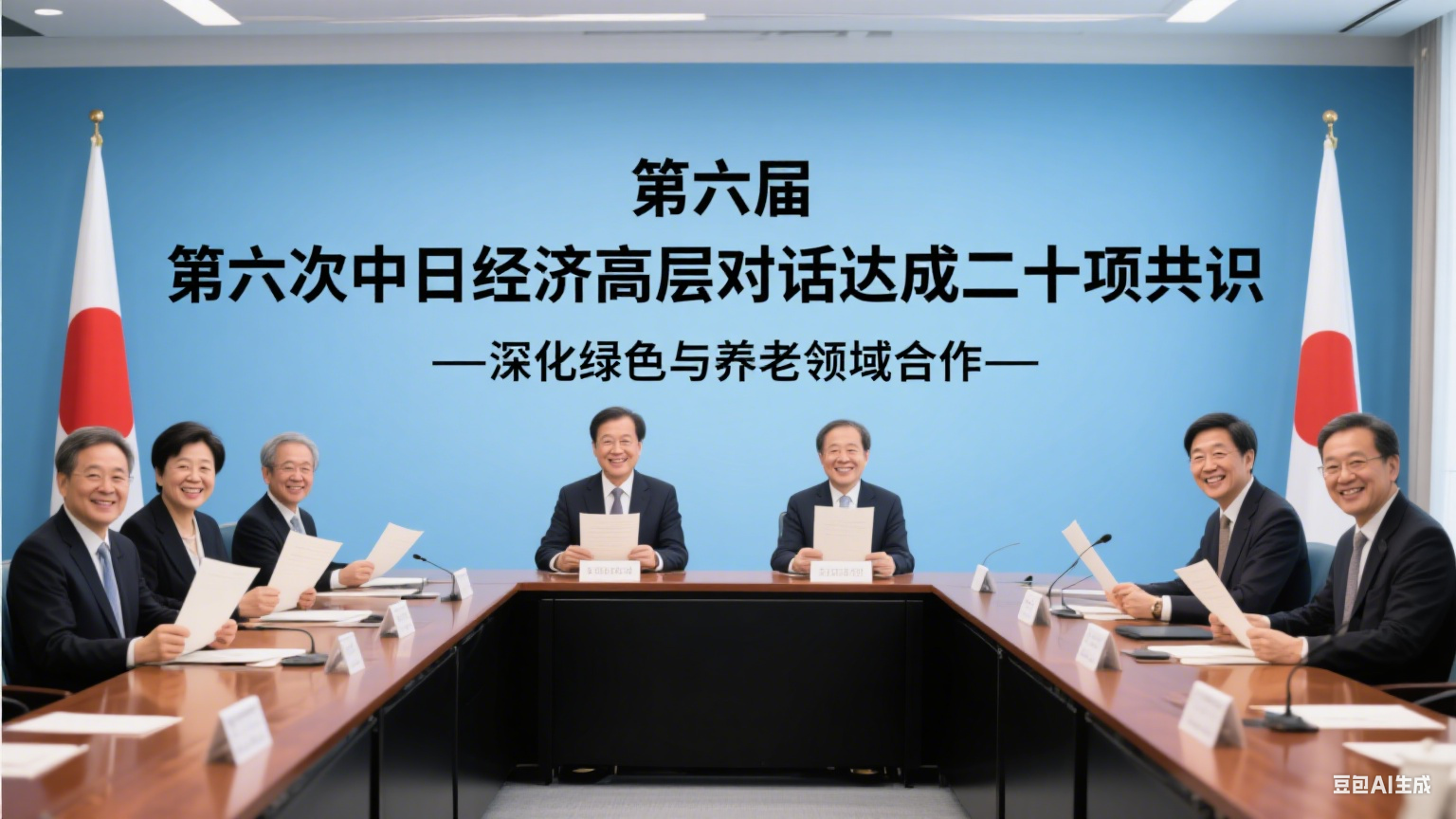 第六次中日经济高层对话达成二十项共识 深化绿色与养老领域合作